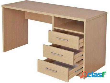 Escritorio TOPKIT Valencia 4040 Roble (73 x 140 x 50 cm -
