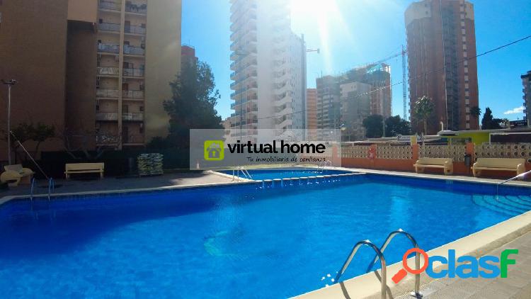 Estudio para reformar en el centro de Benidorm con piscina