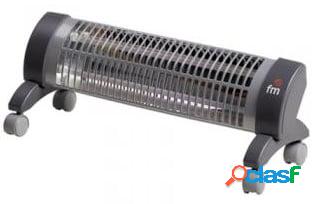 Estufa Infrarrojos FM 2302R - 1200W, 2 Potencias, Barras de