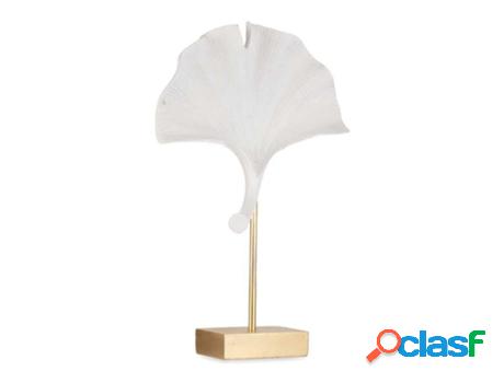 Figura Decorativa Flor Blanco Poliresina (8 X 37 X 24,5 Cm)