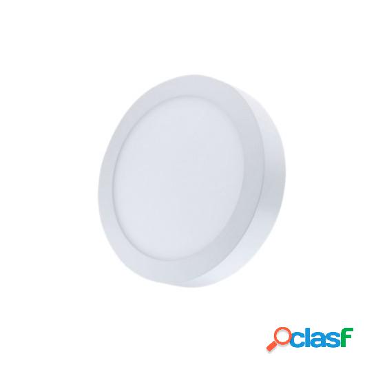 Foco Downlight Led 20W 4000K-Bl Sup. Rdo Gort Silver Elect.