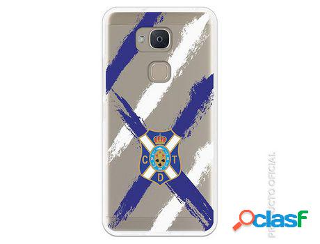 Funda Oficial Cd Tenerife Escudo Clear Ss18-19 Bq Aquaris V
