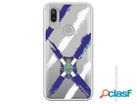 Funda Oficial Cd Tenerife Escudo Clear Ss18-19 Bq Aquaris X2