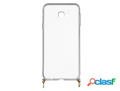 Funda Silicona Colgante Transparente Para Samsung Galaxy J4