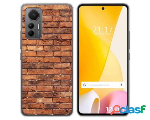 Funda Silicona para Xiaomi 12 Lite 5G diseño Ladrillo 04