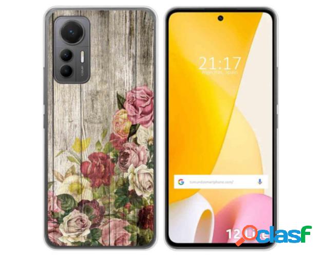 Funda Silicona para Xiaomi 12 Lite 5G diseño Madera 08