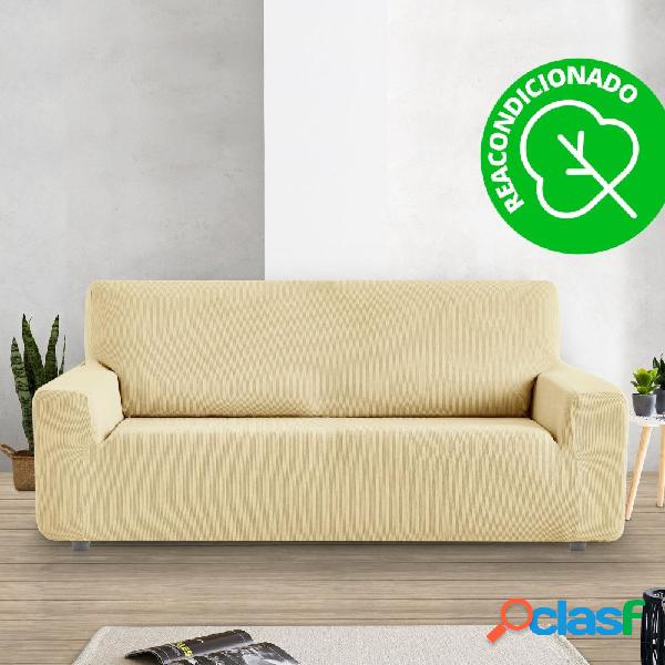 Funda Sofá Elástica Rústica 2 Plazas (130 - 180 cm)