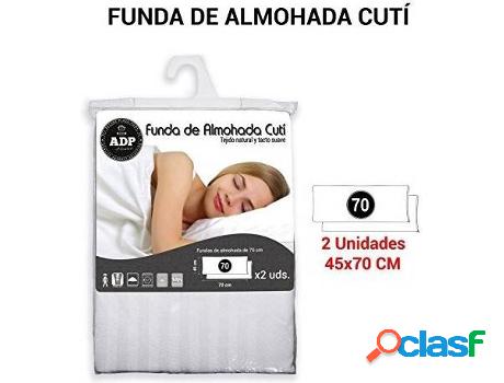 Funda de Almohada Almo-Cuti Blanco 80 cm