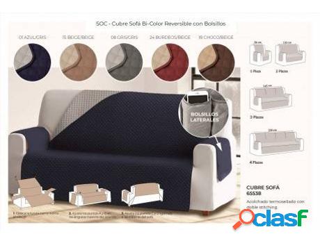 Funda de Sofá Cubre 65538 Beige Sillon