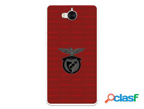Funda para Huawei Y6 2017 del Escudo Fondo Granate -
