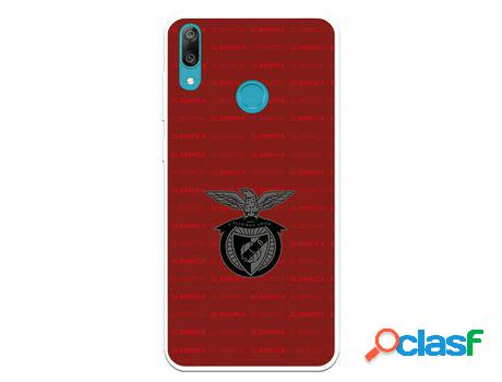 Funda para Huawei Y7 2019 del Escudo Fondo Granate -