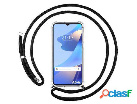 Funda para Oppo A54s TUMUNDOSMARTPHONE Colgante Negro