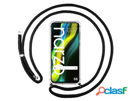 Funda para Realme Narzo 50 TUMUNDOSMARTPHONE Colgante Negro