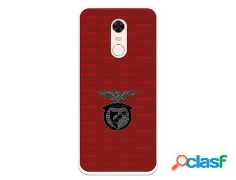 Funda para Xiaomi Redmi 5 Plus del Escudo Fondo Granate -