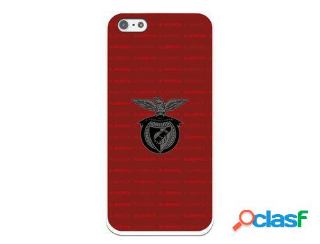 Funda para iPhone 5 del Escudo Fondo Granate - Licencia