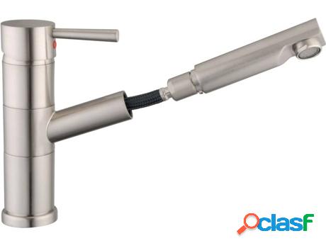 Grifo Mezclador de Fregadero SCHÜTTE Unicorn (Plateado -