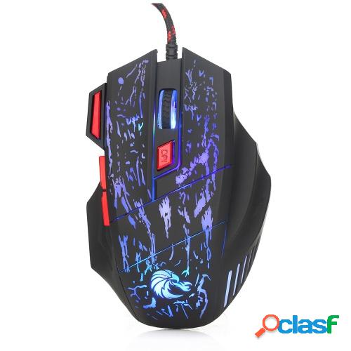 HXSJ H300 Ratón ergonómico con conexión de cable y ratón