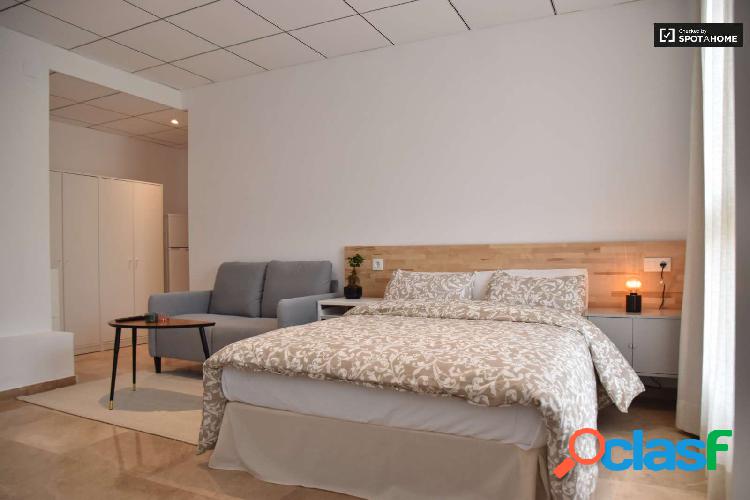 Incre\xc3\xadble estudio en coliving en alquiler en Valencia