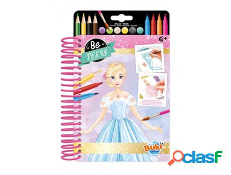 Jogo de Mesa BUKI FRANCE Sketchbook - Princess Dresses (6