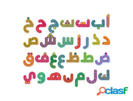 Jogo de Mesa MAZAFRAN Magnetic Arabic Alphabet (3 Anos)