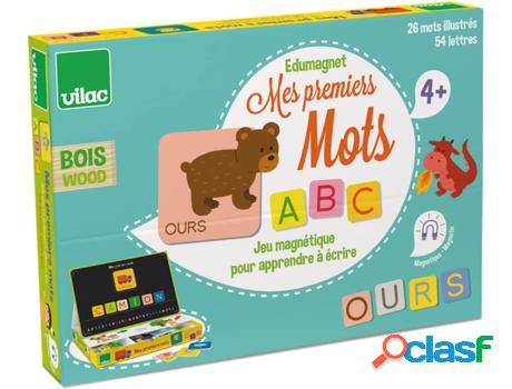 Jogo de Mesa VILAC Edumagnet - My First Words (4 Anos)