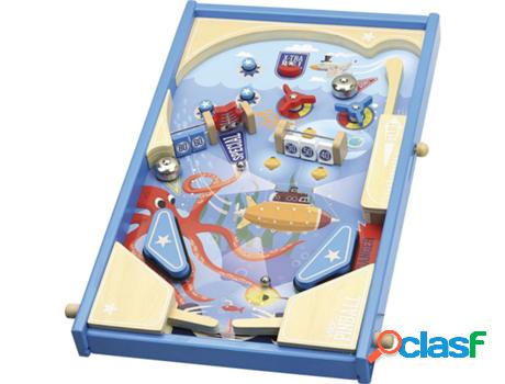 Jogo de Mesa VILAC Wooden Pinball - Under The Sea (4 Anos)