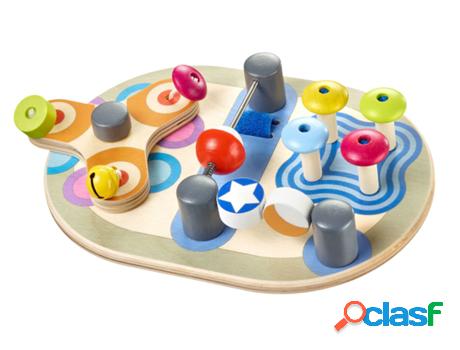Juego Didáctico SELECTA (Madera - Azul - 21 cm)