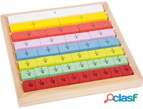 Juego Educativo SMALL FOOT COMPANY (Madera - Beige - 17 x 17