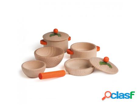 Juego Tradicional ERZI (Madera - Beige - 17,8 x 17,8 x 11,8