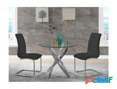 Juego de Comedor VENTE UNIQUE Cosima (100 x 90 x 90 cm -