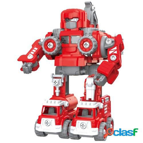 Juguetes robóticos extraíbles Vehículo de ingeniería 5