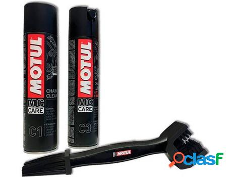 Kit Limpiador de Cadenas para Motos MOTUL C1+C3 Mc Care (400