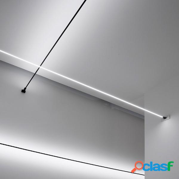 Kit skyline iluminación lineal cob 528led/m 75w 5m blanco