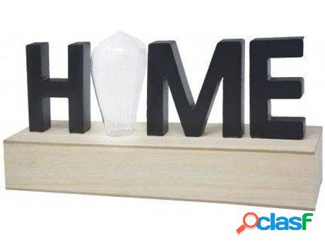 Lámpara HOGAR Y MÁS Madera Home Led Estilo Moderno Del