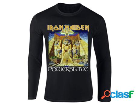 Longsleeve Longsleeve T-Shirt IRON MAIDEN Powerslave (Negro