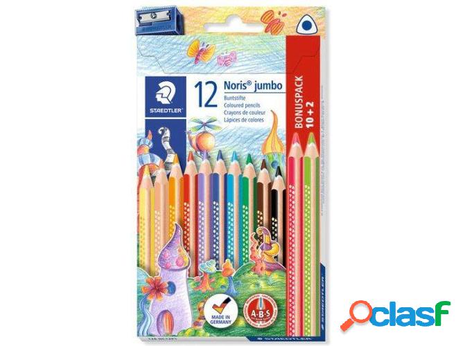 Lápiz de Color STAEDTLER Triangulares (Caja de 12)