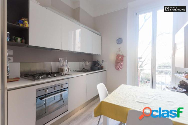 Luminoso apartamento de 1 dormitorio en alquiler en Navigli