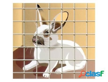 Malla electrosoldada 6x6x0,6 mm 100 cm rollo 5 m