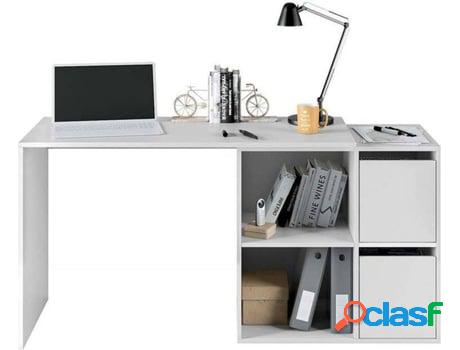 Mesa de Escritorio HABITDESIGN Adapta (Blanco Artik -
