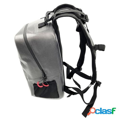 Mochila de pesca impermeable 18L con bucles colgantes de