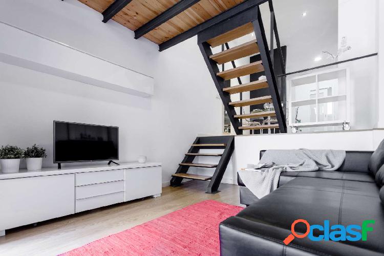 Moderno apartamento de 1 dormitorio con aire acondicionado