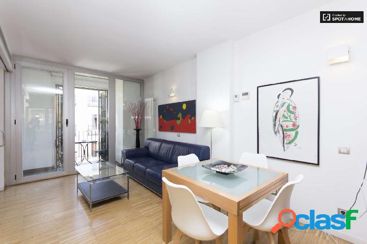 Moderno apartamento de 2 dormitorios en alquiler en Madrid