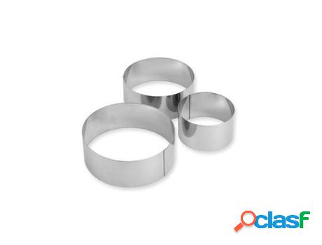 Molde aro redondo inoxidable 6 cm