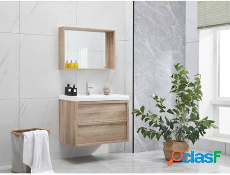 Mueble de Baño SHOWER DESIGN Quadra (Aglomerado - Marrón -