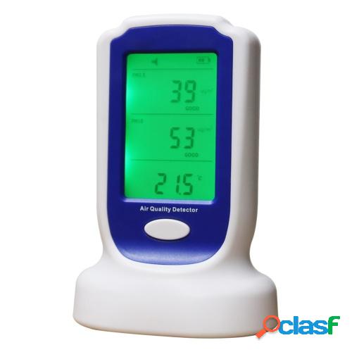PM2.5 PM1.0 PM10 Detector de calidad del aire Pantalla