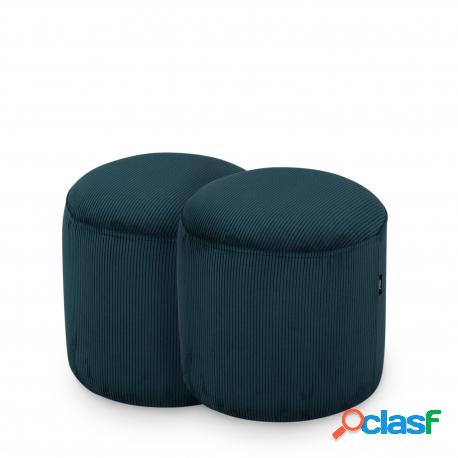 Pack 2 Und | Taburete 40x40 Pana Azul