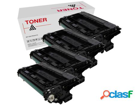 Pack 4 Cartuchos de Tinta GENERICO Cf237a (Negro)