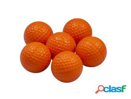 Pack de 6 Bolas para Golf LONGRIDGE Multicolor (Espuma - Tu)