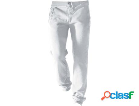 Pantalones de Jogging Kariban Blanc (Tam: L)