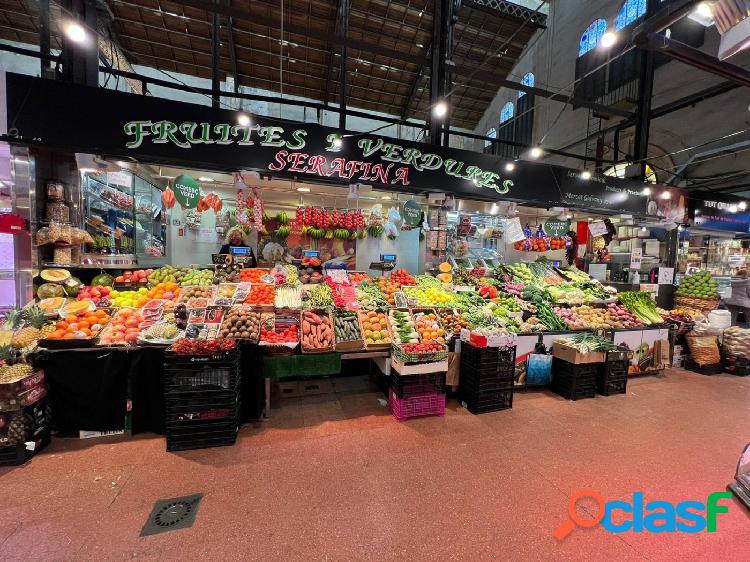 Parada en el Mercat de Galvany